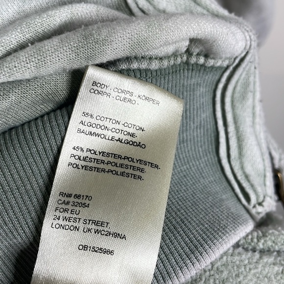 We The Free | Women’s Green Burnout Robby Bomber Jacket Oversized Large *flaws* - Picture 8 of 10